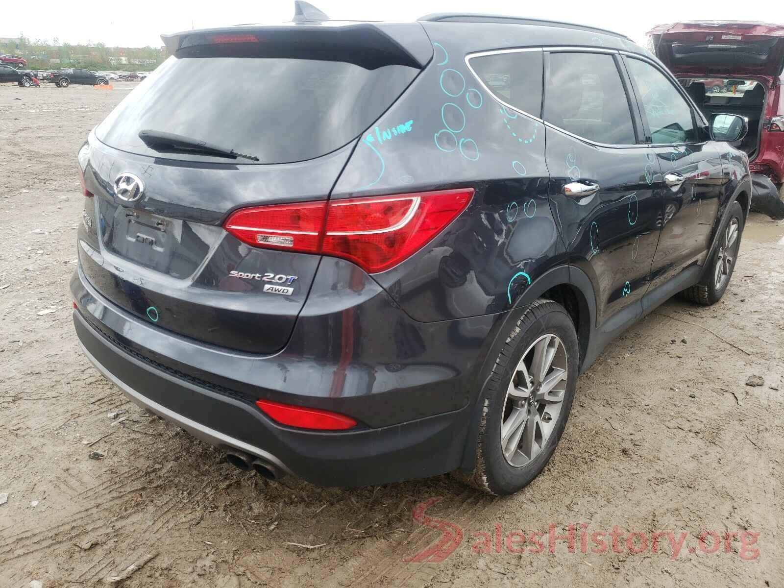 5XYZUDLA9GG354143 2016 HYUNDAI SANTA FE