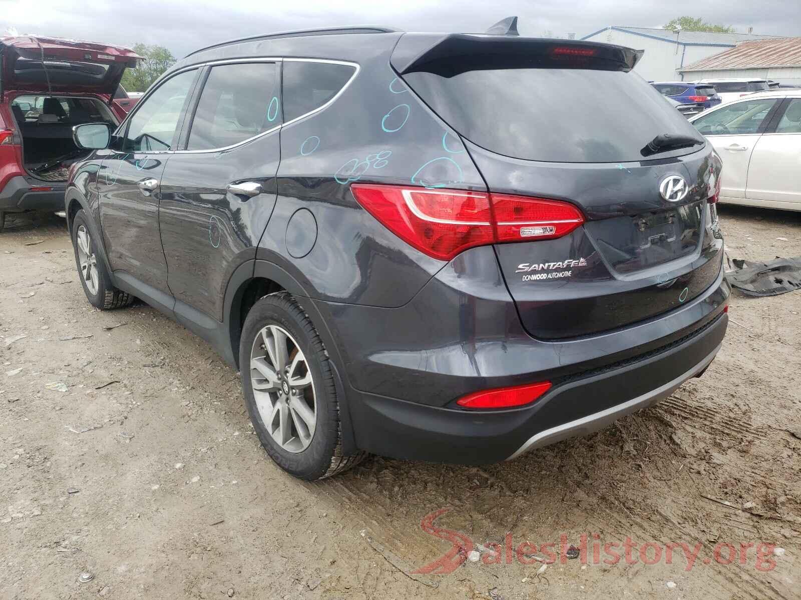 5XYZUDLA9GG354143 2016 HYUNDAI SANTA FE