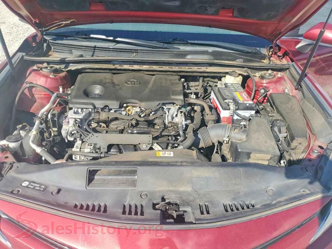 2018 TOYOTA CAMRY VIN 4T1B11HK2JU535550, VIN plate