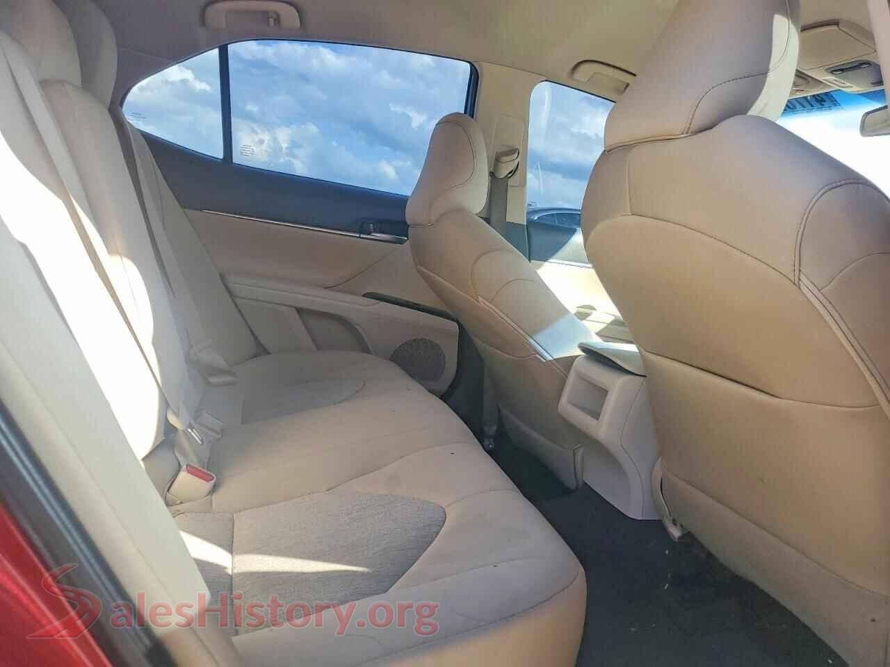2018 TOYOTA CAMRY VIN 4T1B11HK2JU535550, odometer mileage