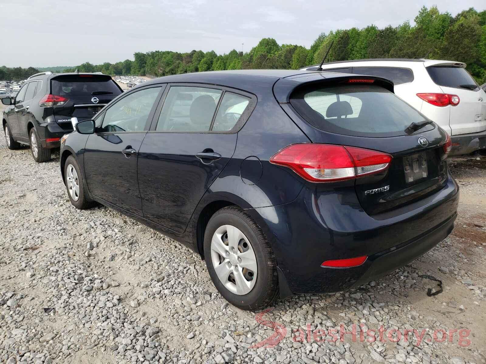 KNAFK5A84H5708477 2017 KIA FORTE