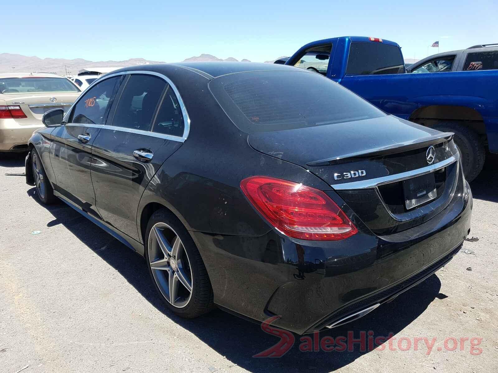 55SWF4KB1GU139157 2016 MERCEDES-BENZ C CLASS