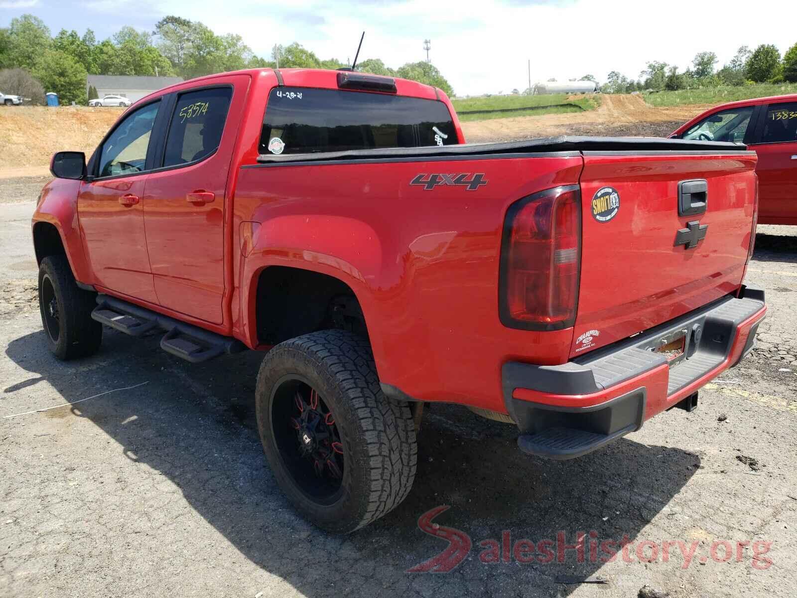 1GCGTBE39G1376396 2016 CHEVROLET COLORADO