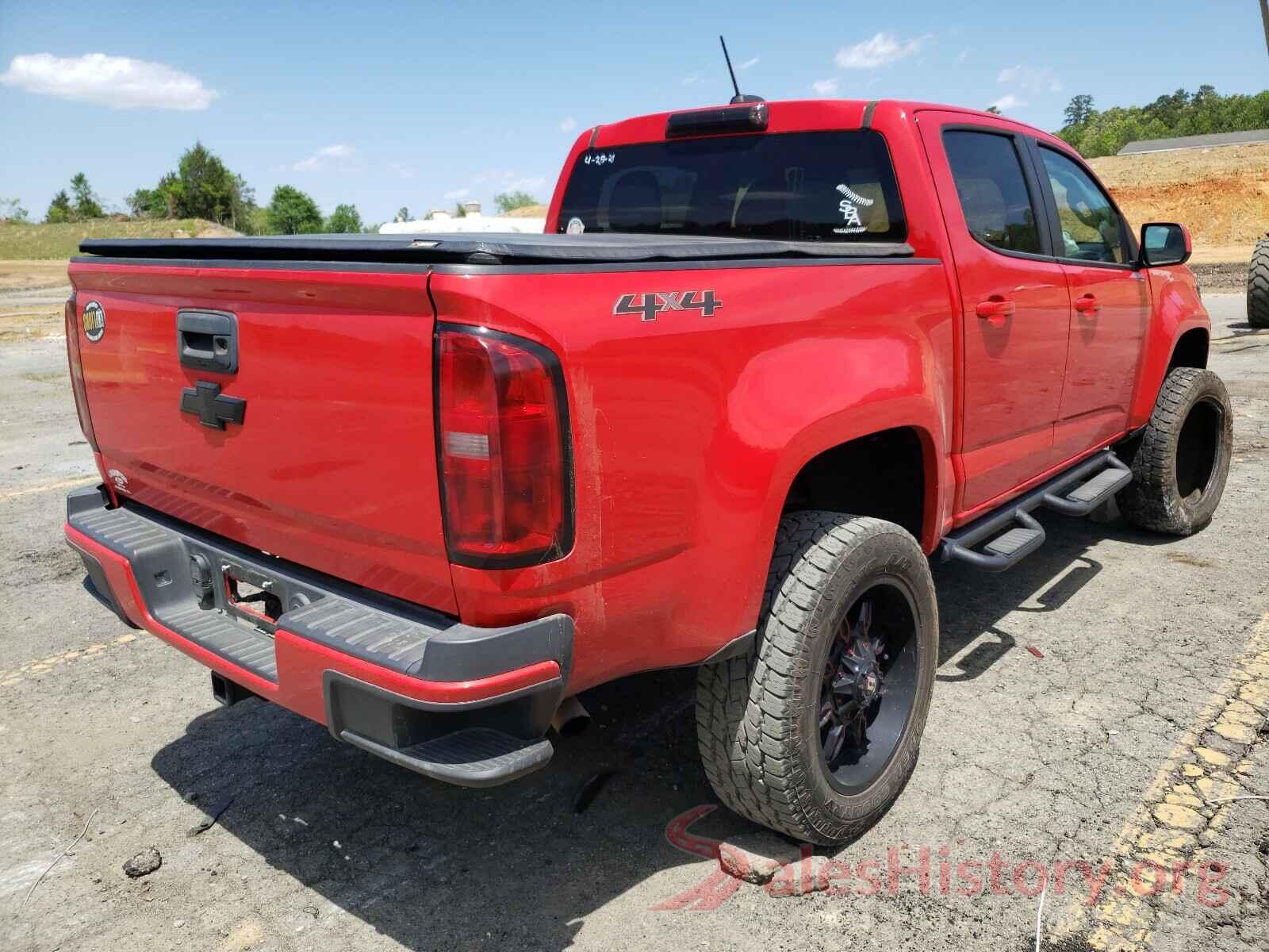 1GCGTBE39G1376396 2016 CHEVROLET COLORADO