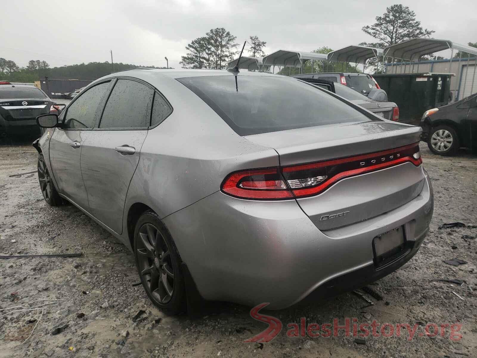 1C3CDFAA5GD668153 2016 DODGE DART