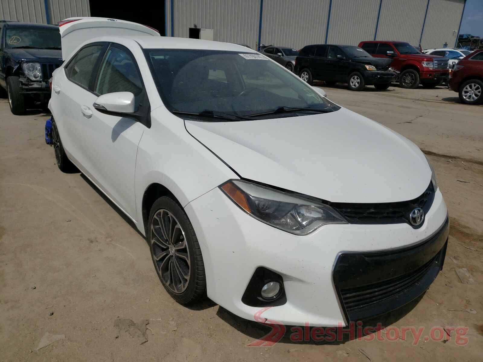 2T1BURHE4GC539481 2016 TOYOTA COROLLA