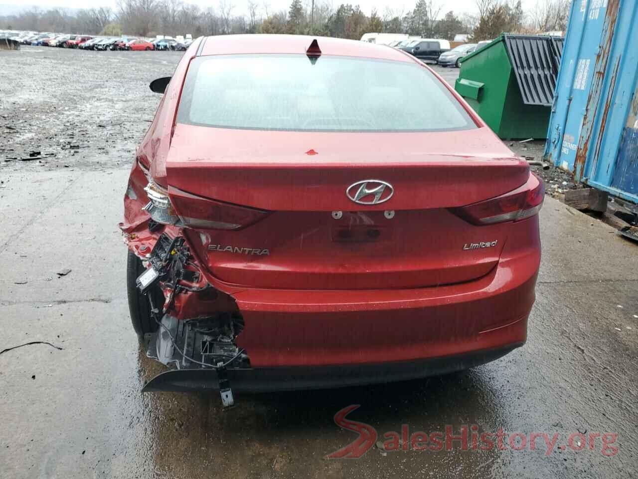 5NPD84LF0JH287183 2018 HYUNDAI ELANTRA