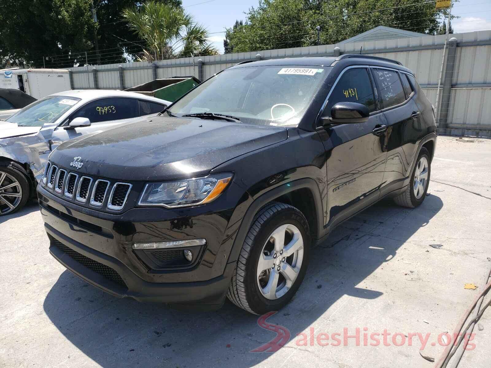 3C4NJCBB0KT615253 2019 JEEP COMPASS