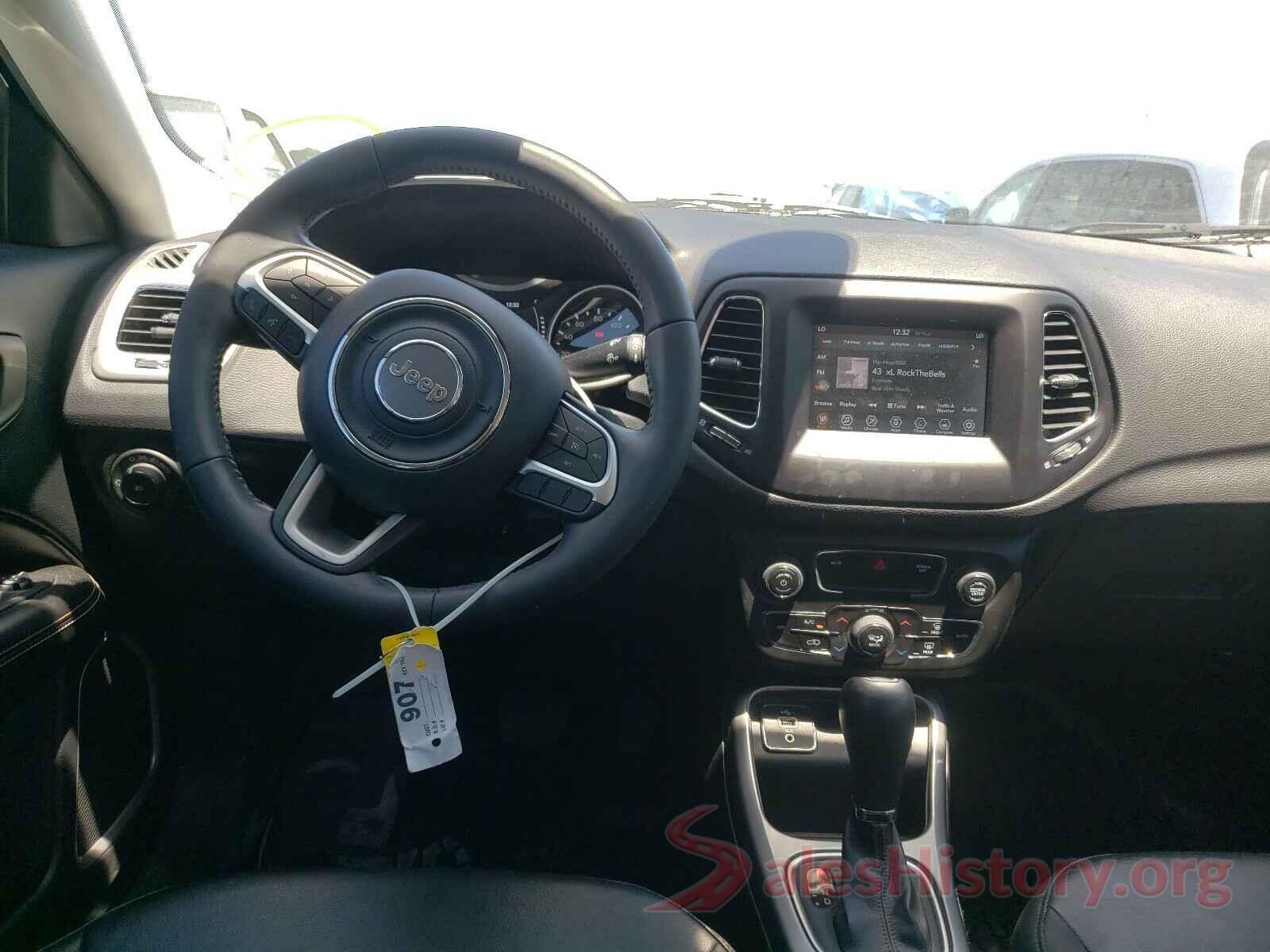 3C4NJCBB0KT615253 2019 JEEP COMPASS