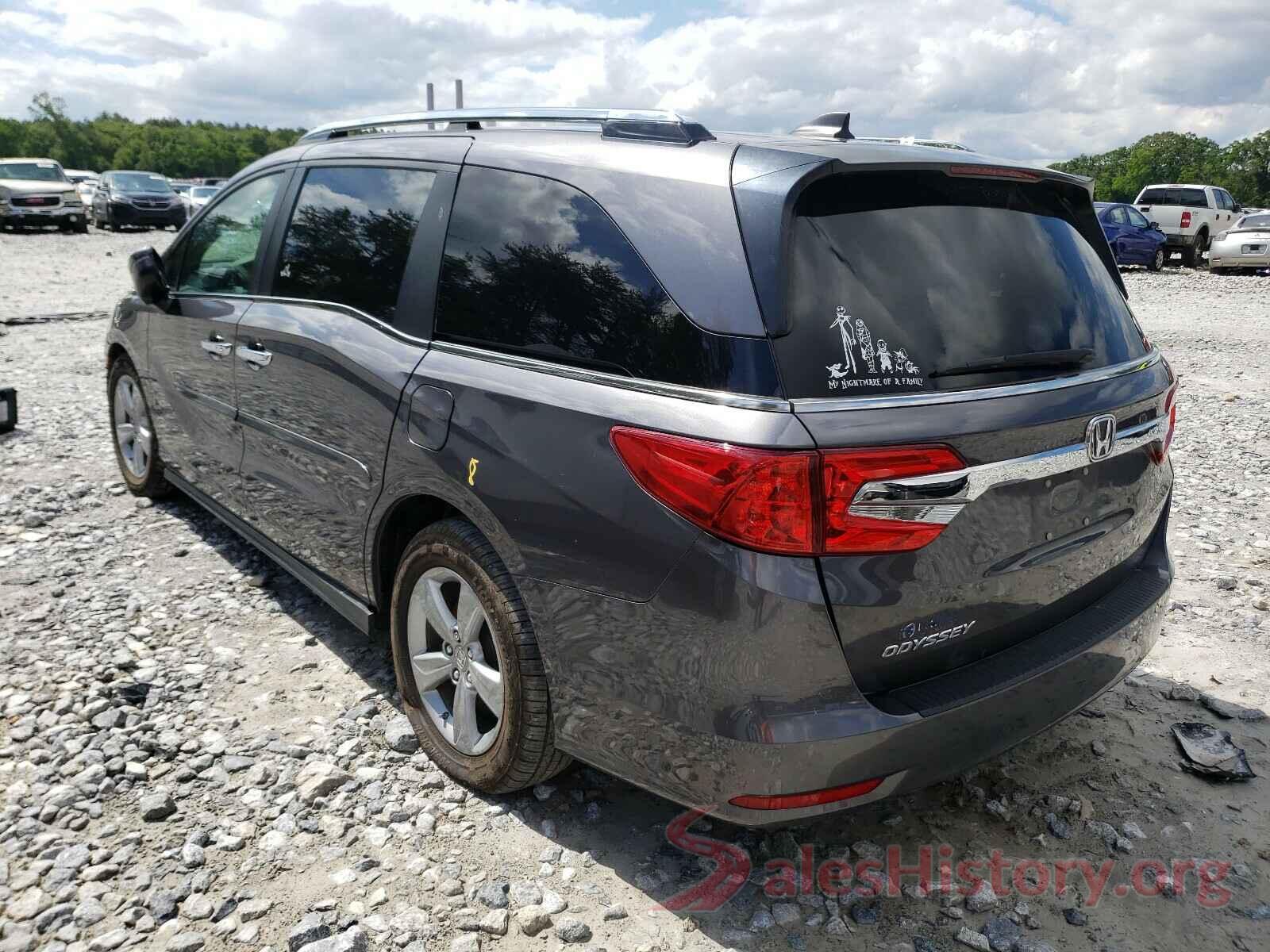 5FNRL6H53KB024797 2019 HONDA ODYSSEY