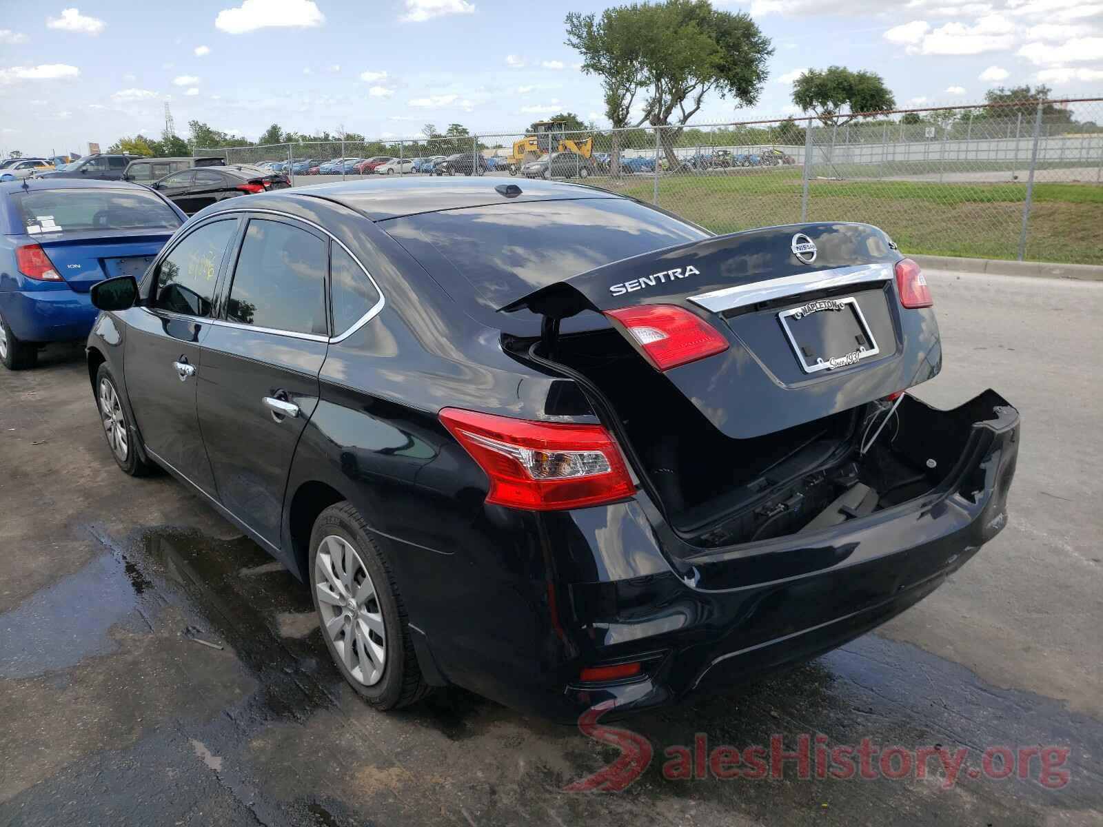 3N1AB7AP3HY291097 2017 NISSAN SENTRA