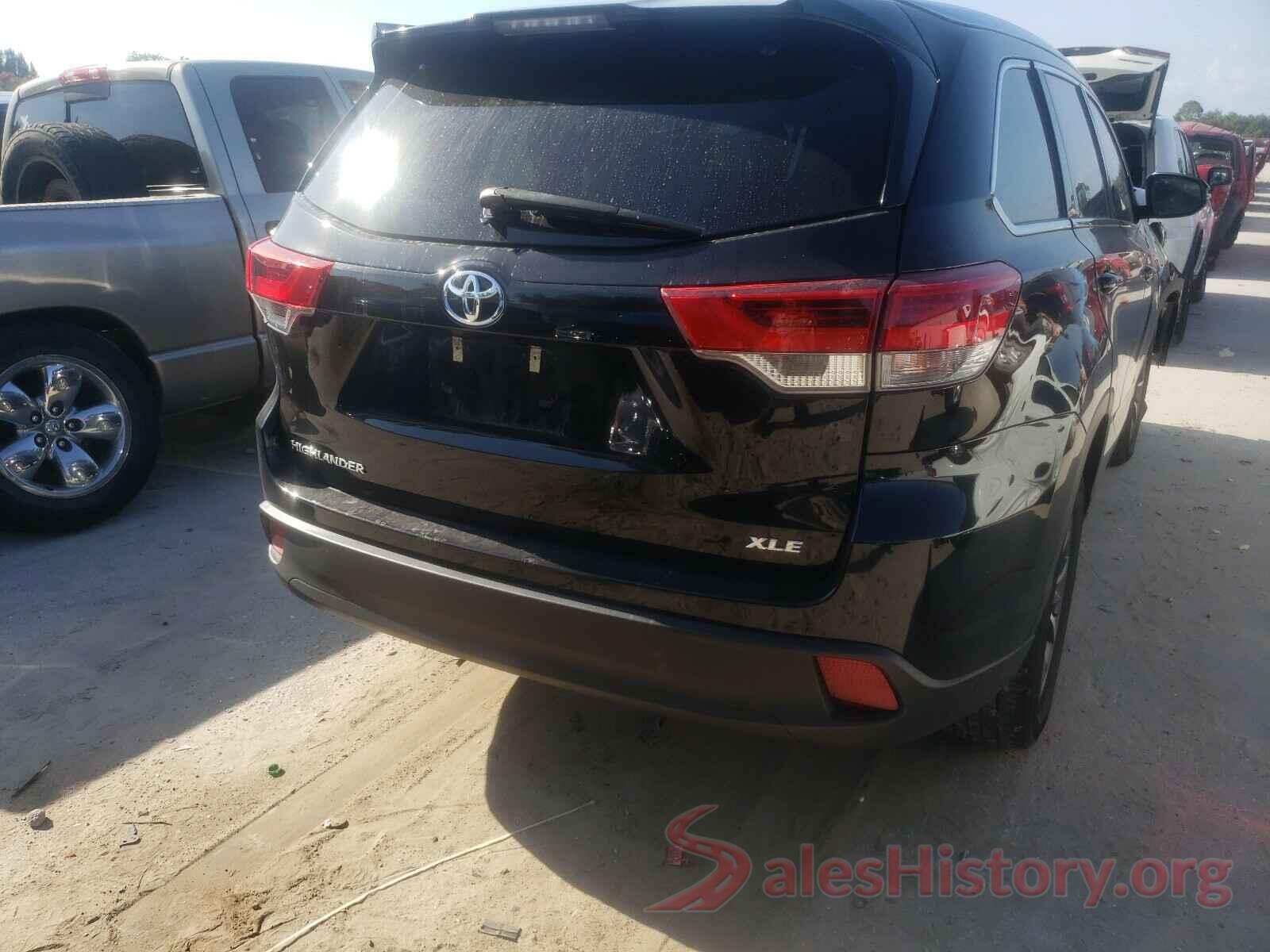 5TDKZRFH7KS563983 2019 TOYOTA HIGHLANDER