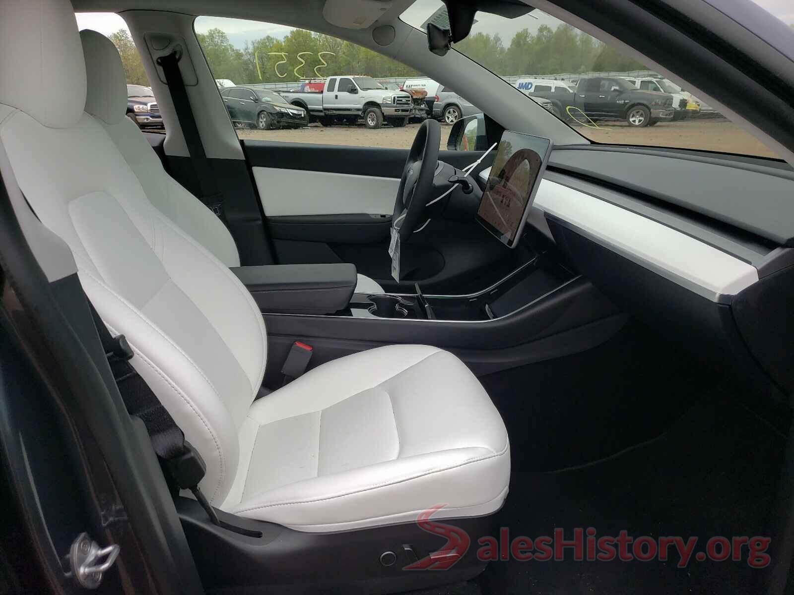 5YJYGDEE7MF075408 2021 TESLA MODEL Y