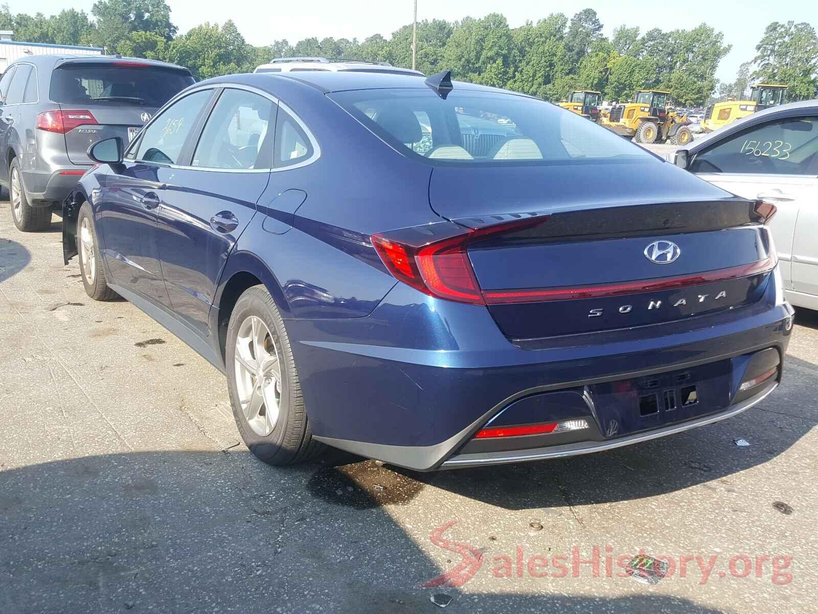 5NPEG4JA5LH007520 2020 HYUNDAI SONATA