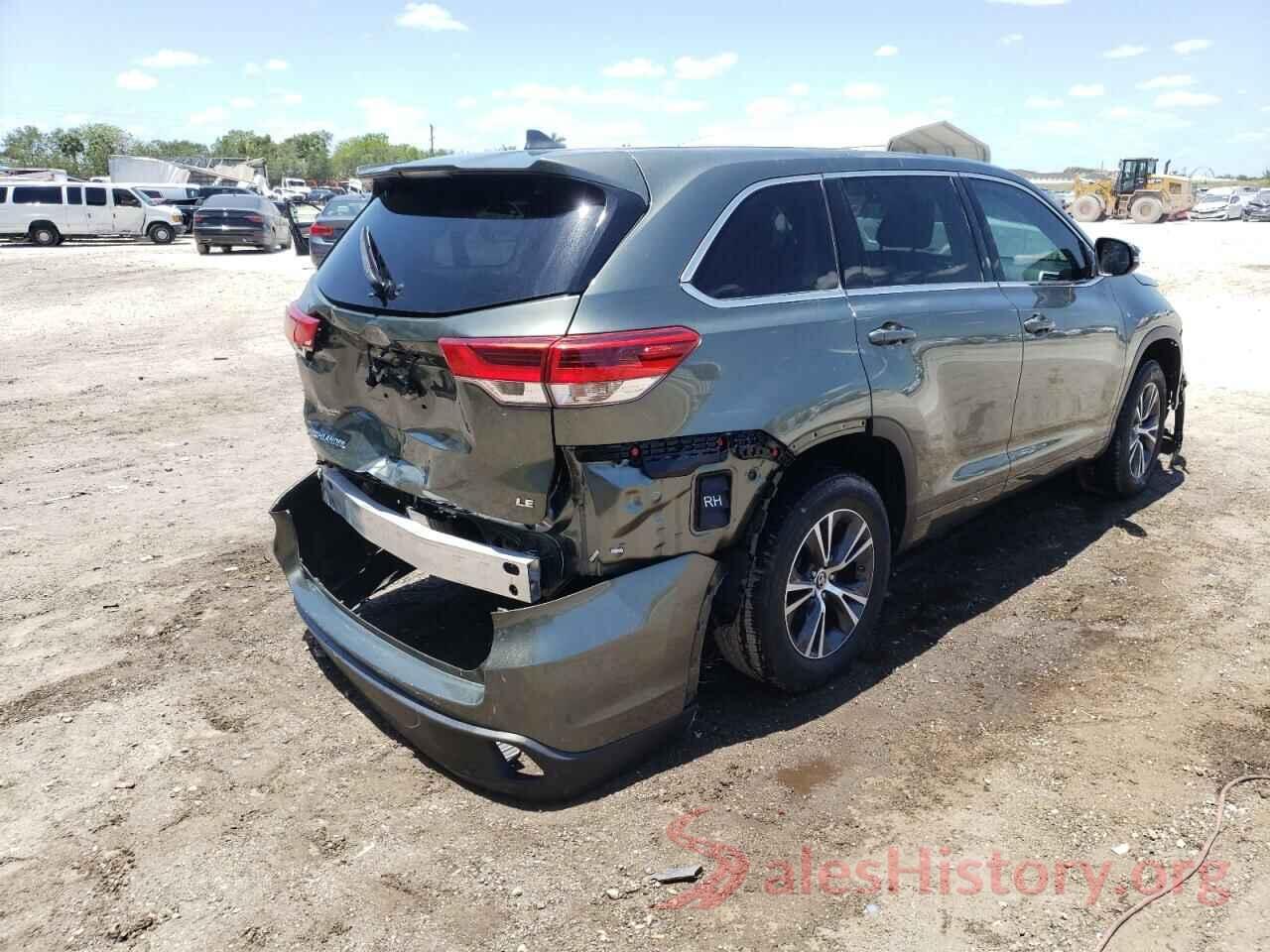 5TDZZRFHXJS247040 2018 TOYOTA HIGHLANDER