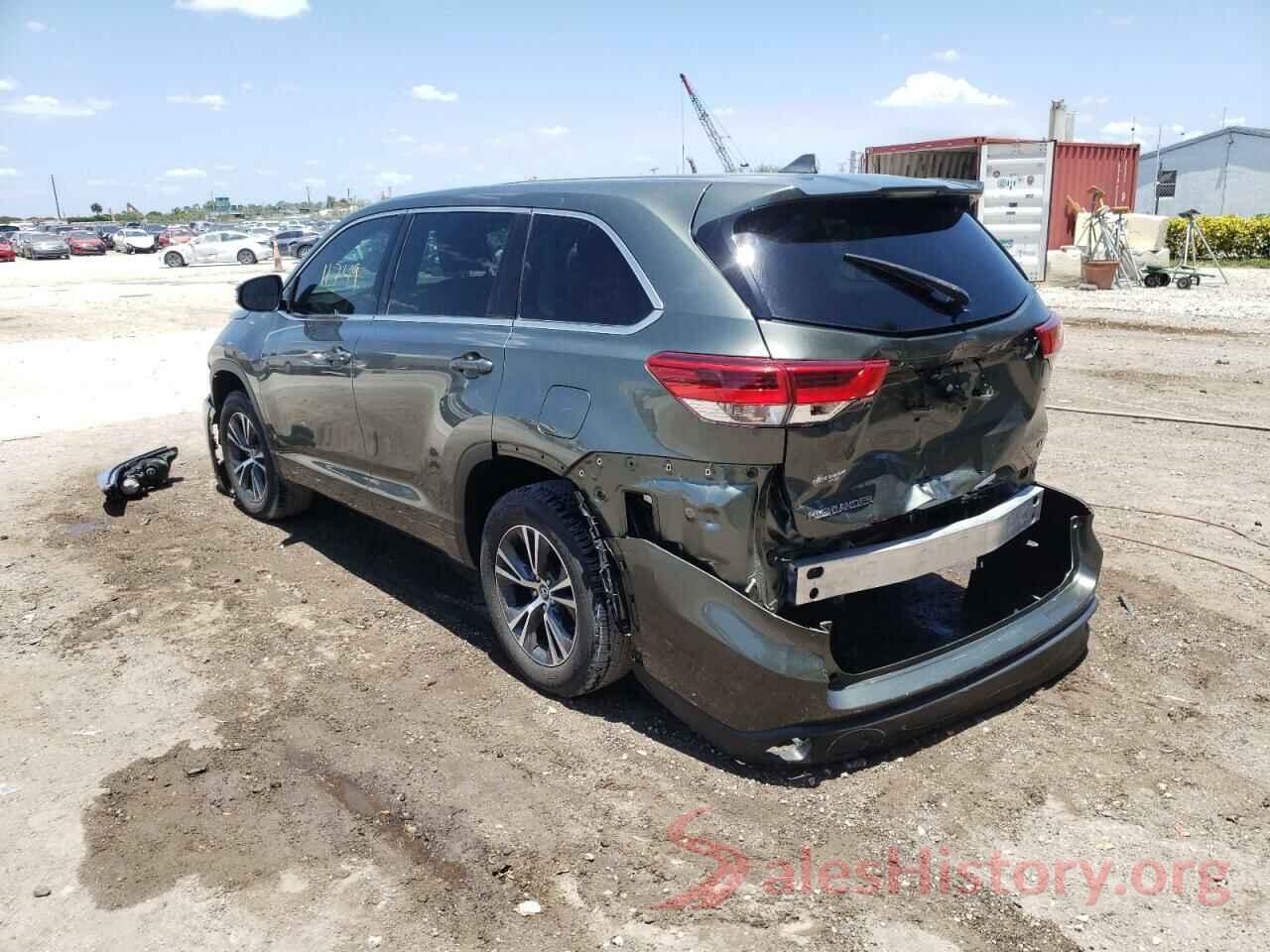 5TDZZRFHXJS247040 2018 TOYOTA HIGHLANDER