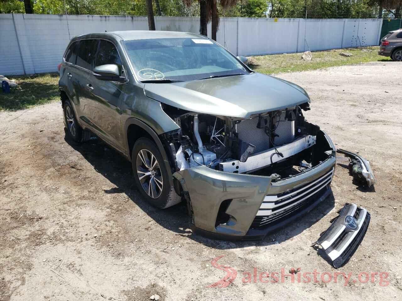 5TDZZRFHXJS247040 2018 TOYOTA HIGHLANDER