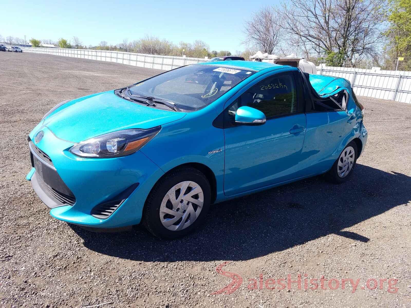 JTDKDTB31K1625669 2019 TOYOTA PRIUS