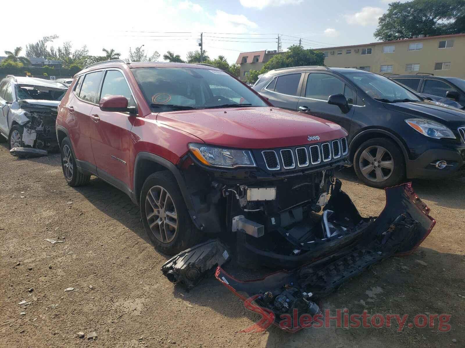 3C4NJCBB8KT668573 2019 JEEP COMPASS