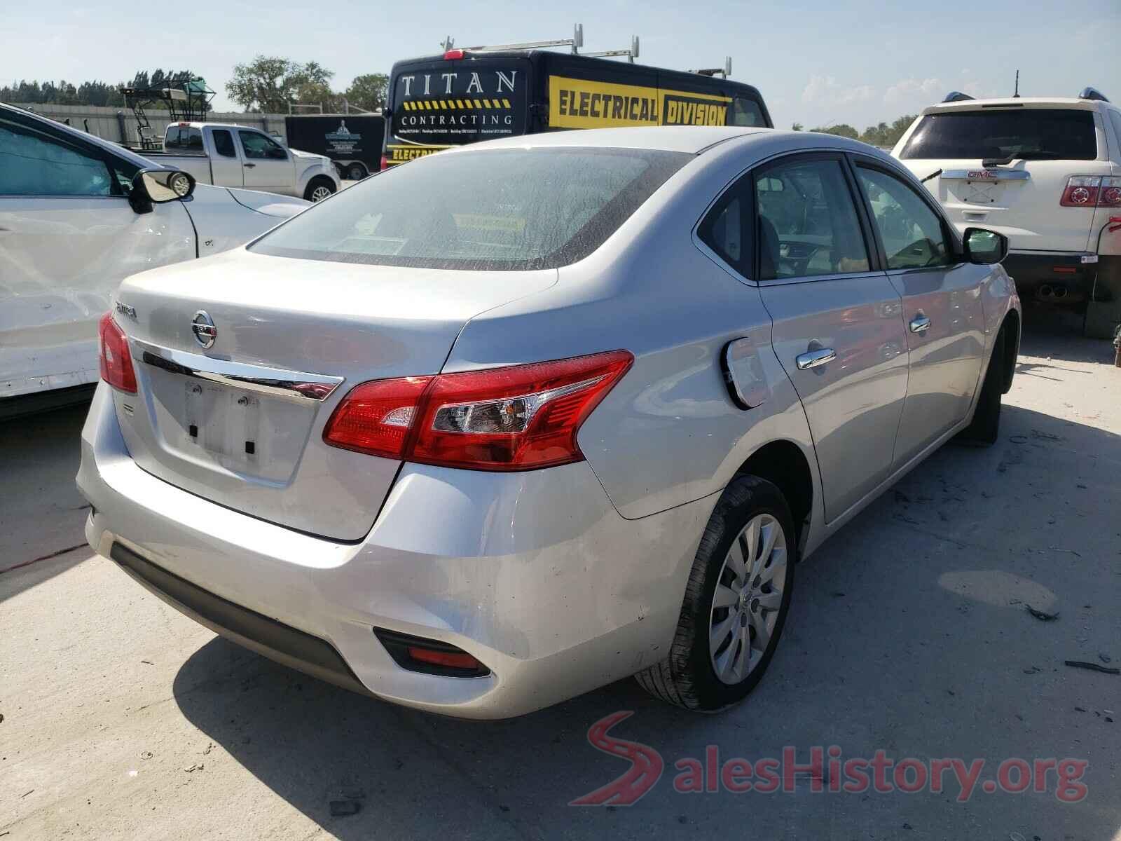 3N1AB7AP0KY263636 2019 NISSAN SENTRA