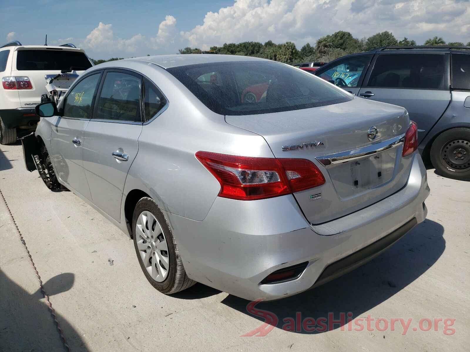 3N1AB7AP0KY263636 2019 NISSAN SENTRA