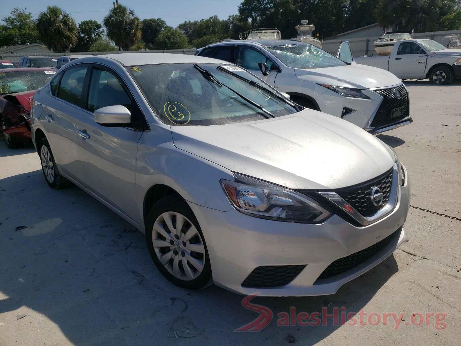 3N1AB7AP0KY263636 2019 NISSAN SENTRA