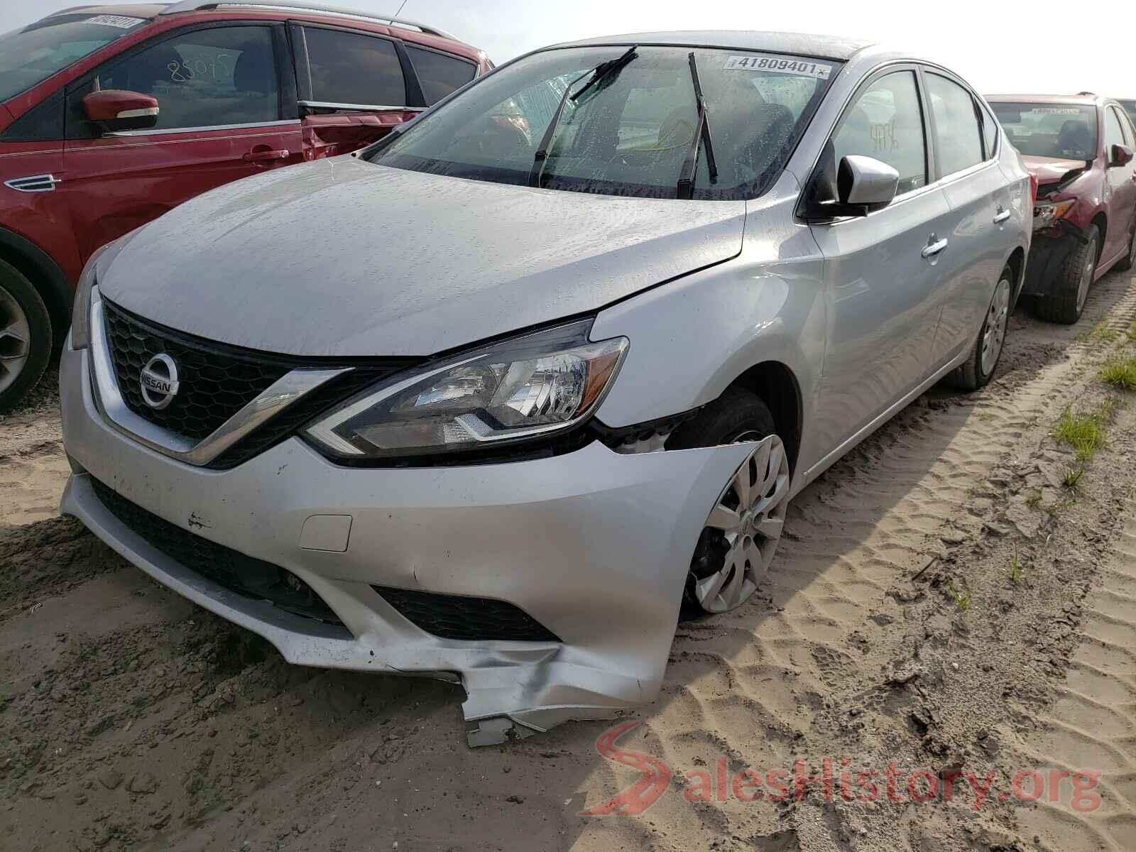 3N1AB7AP0KY263636 2019 NISSAN SENTRA