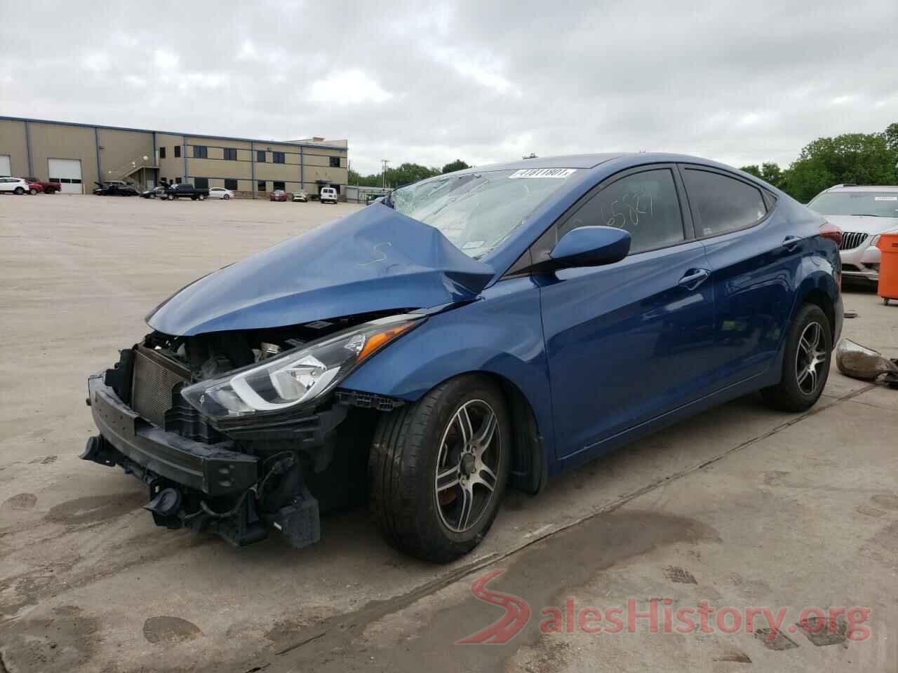 KMHDH4AEXGU547805 2016 HYUNDAI ELANTRA