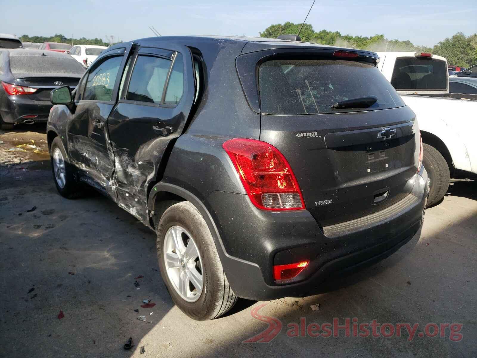 3GNCJKSB8KL194844 2019 CHEVROLET TRAX