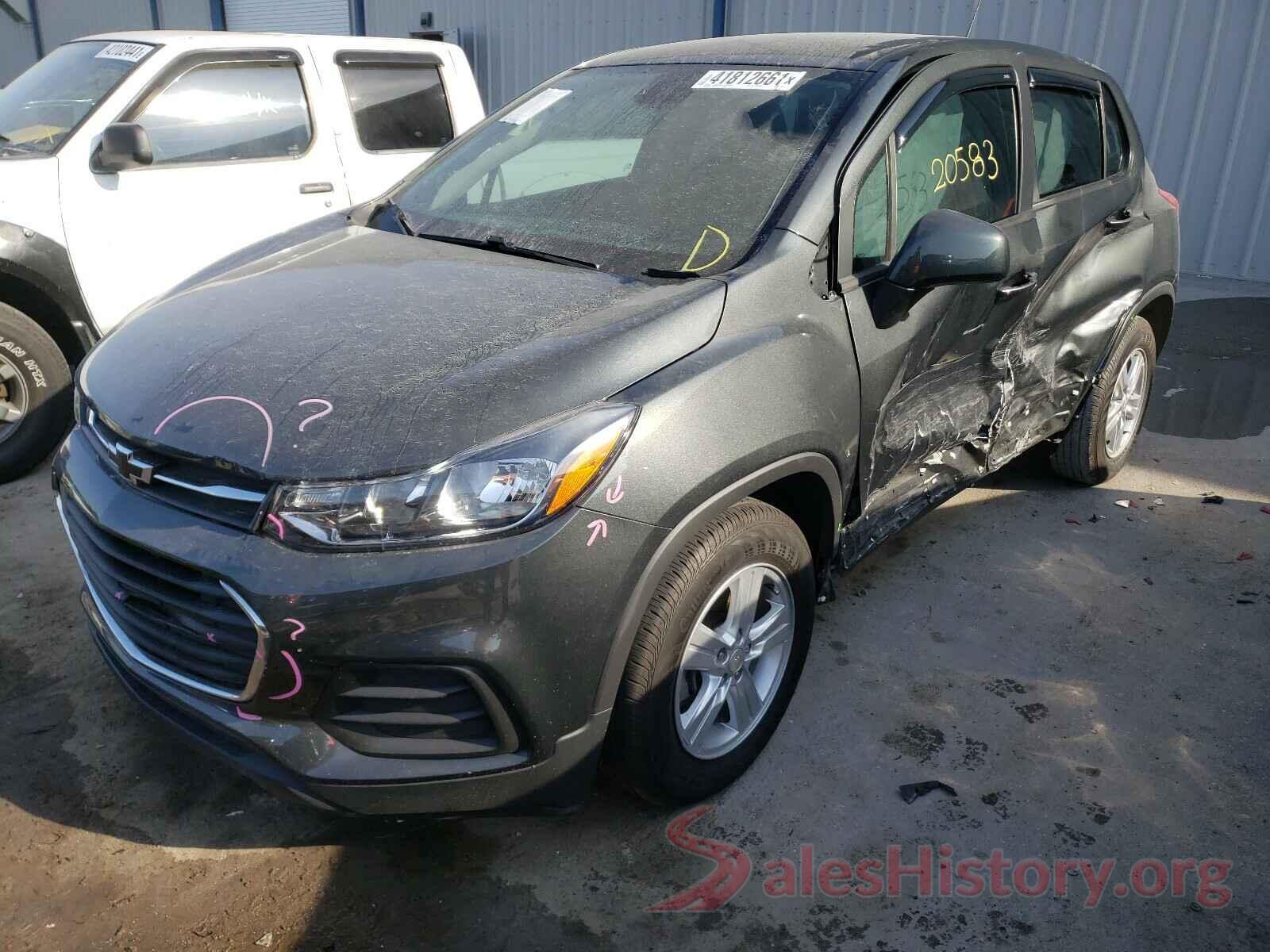 3GNCJKSB8KL194844 2019 CHEVROLET TRAX