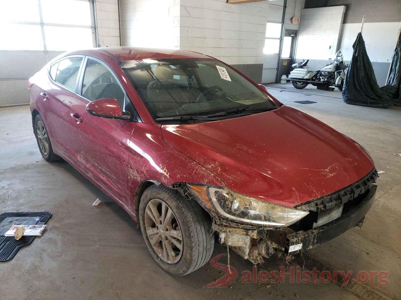 5NPD84LF5JH256303 2018 HYUNDAI ELANTRA