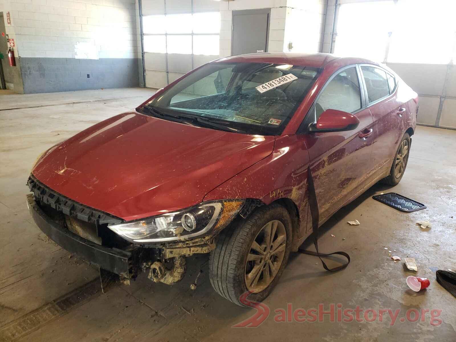 5NPD84LF5JH256303 2018 HYUNDAI ELANTRA