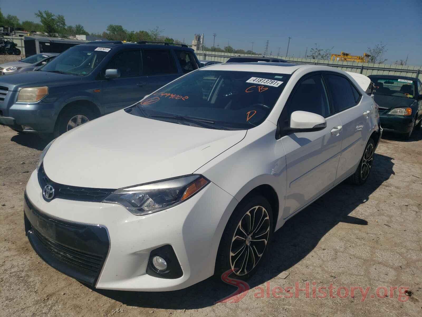 5YFBURHE3GP494002 2016 TOYOTA COROLLA