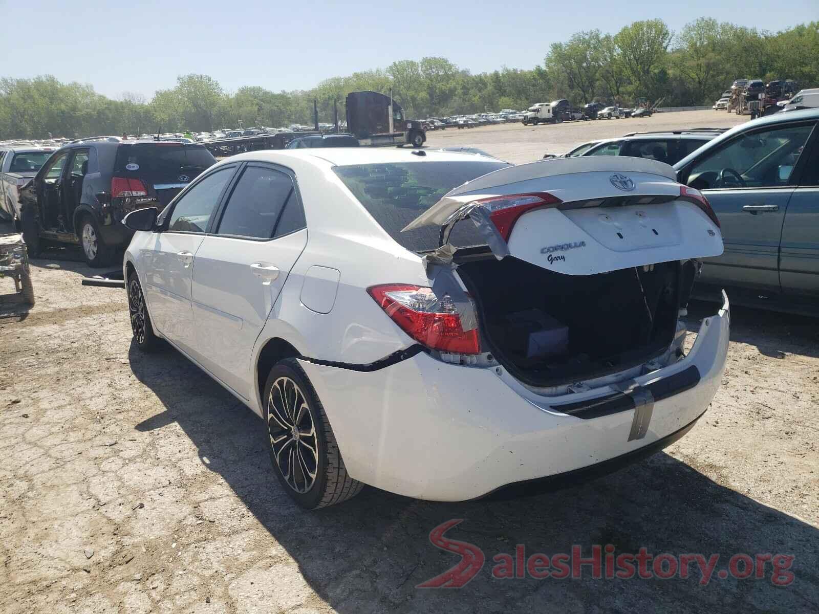 5YFBURHE3GP494002 2016 TOYOTA COROLLA