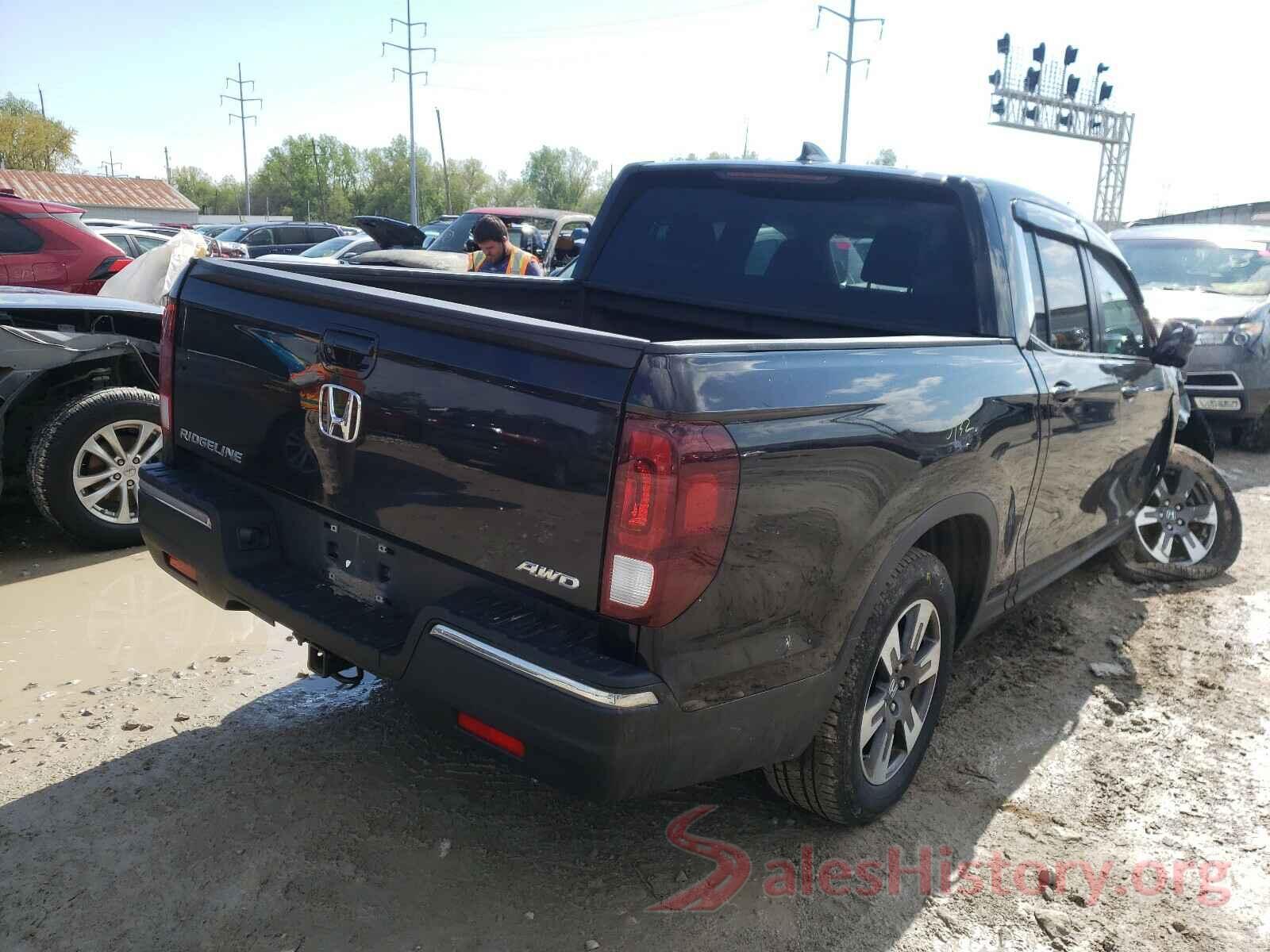 5FPYK3F63HB013663 2017 HONDA RIDGELINE