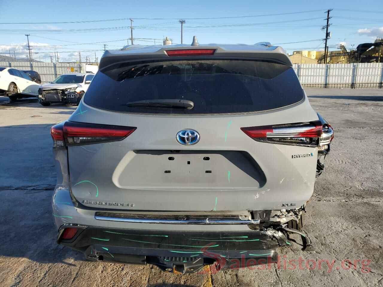 5TDABRCH7NS541331 2022 TOYOTA HIGHLANDER