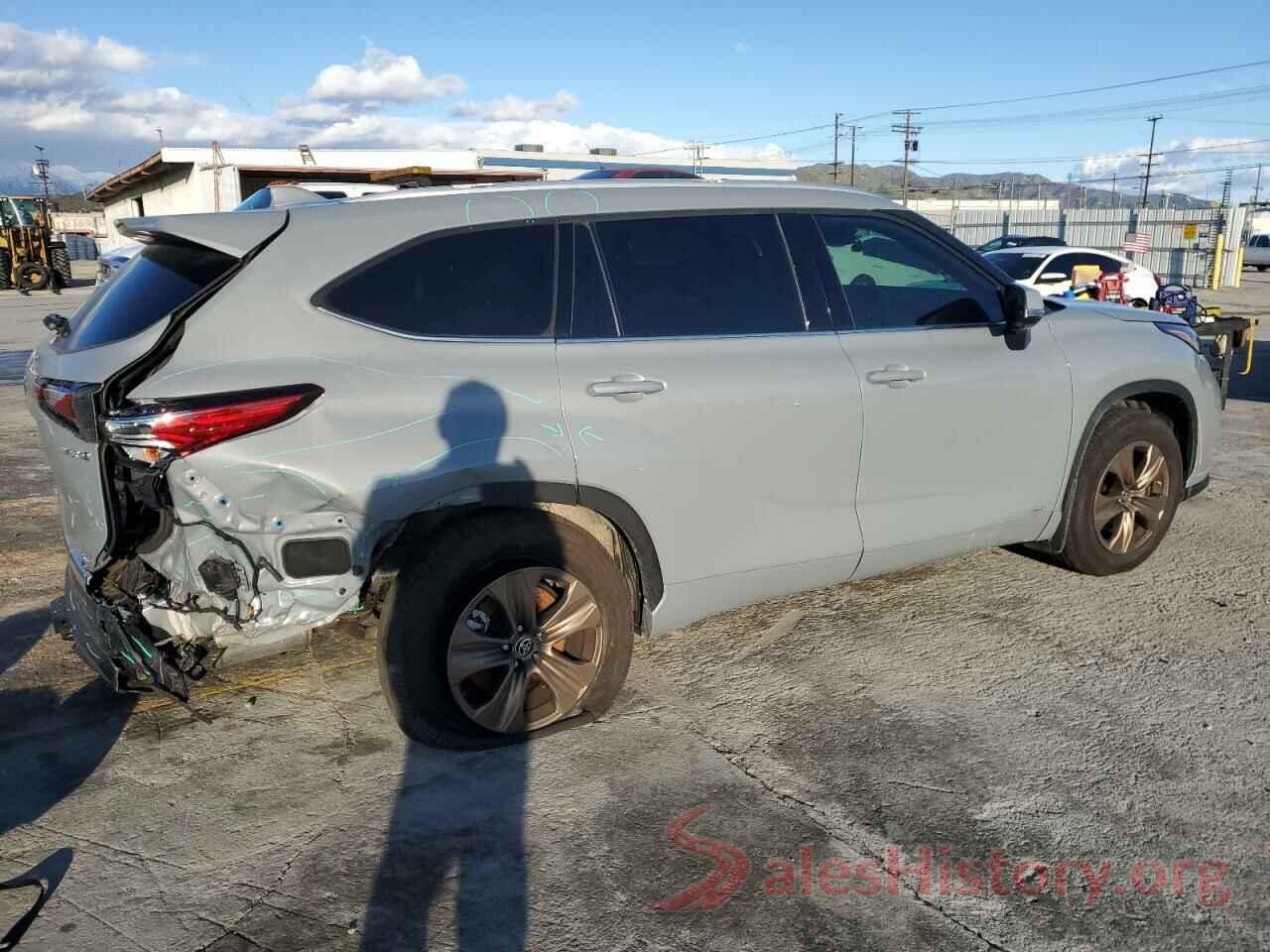 5TDABRCH7NS541331 2022 TOYOTA HIGHLANDER