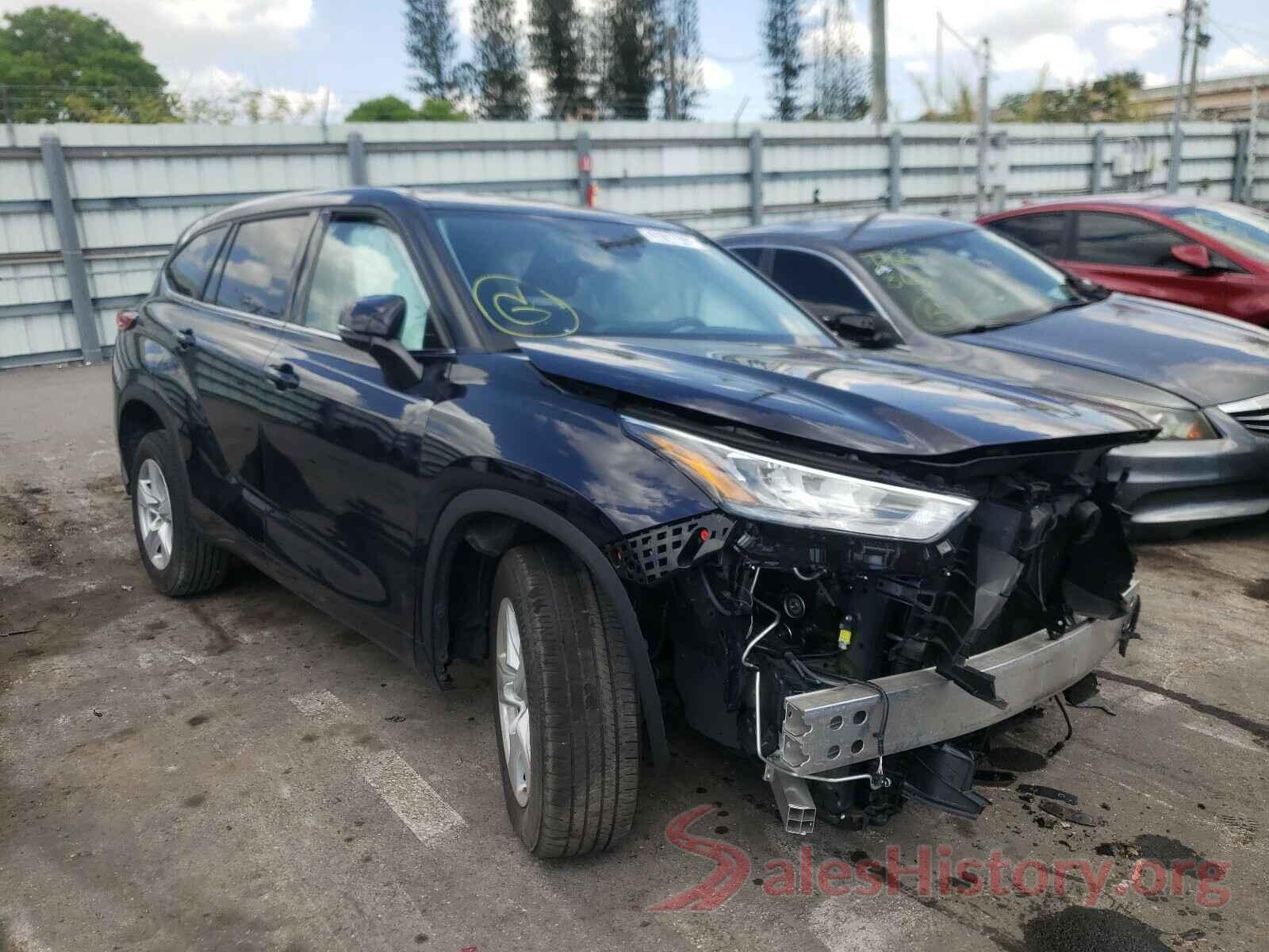 5TDCZRAH3LS004511 2020 TOYOTA HIGHLANDER