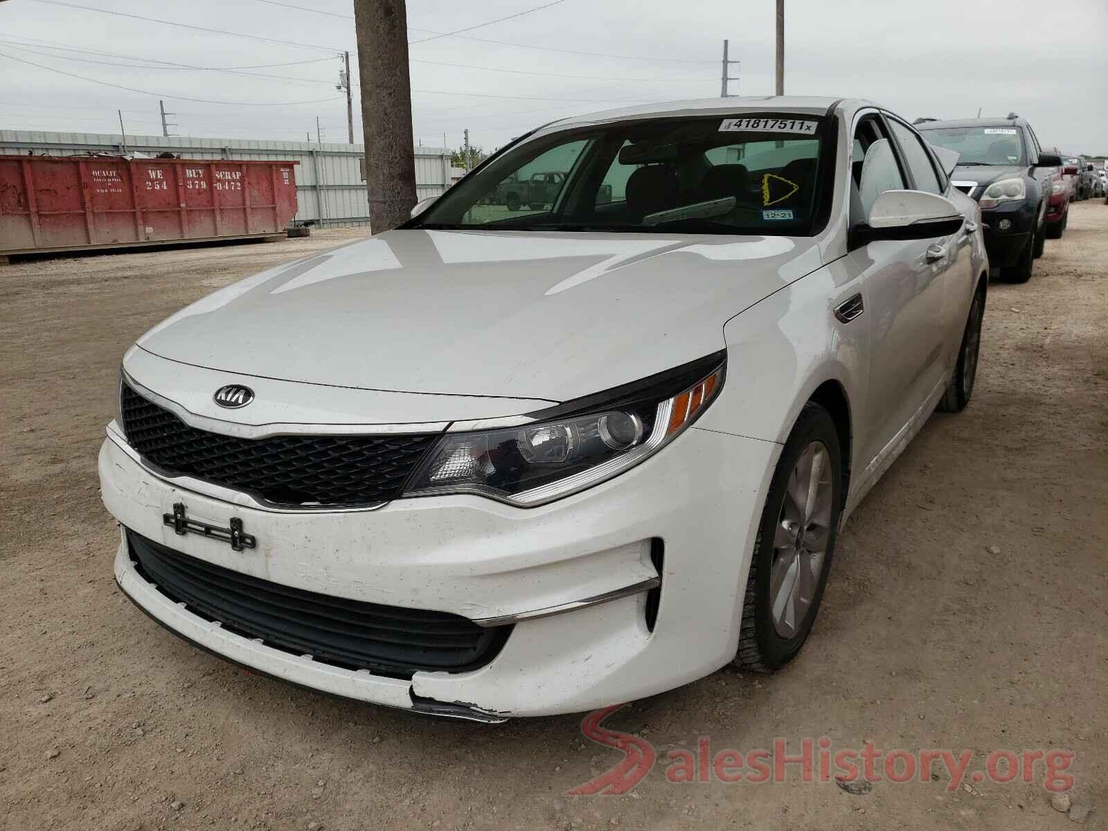 5XXGT4L3XGG001538 2016 KIA OPTIMA