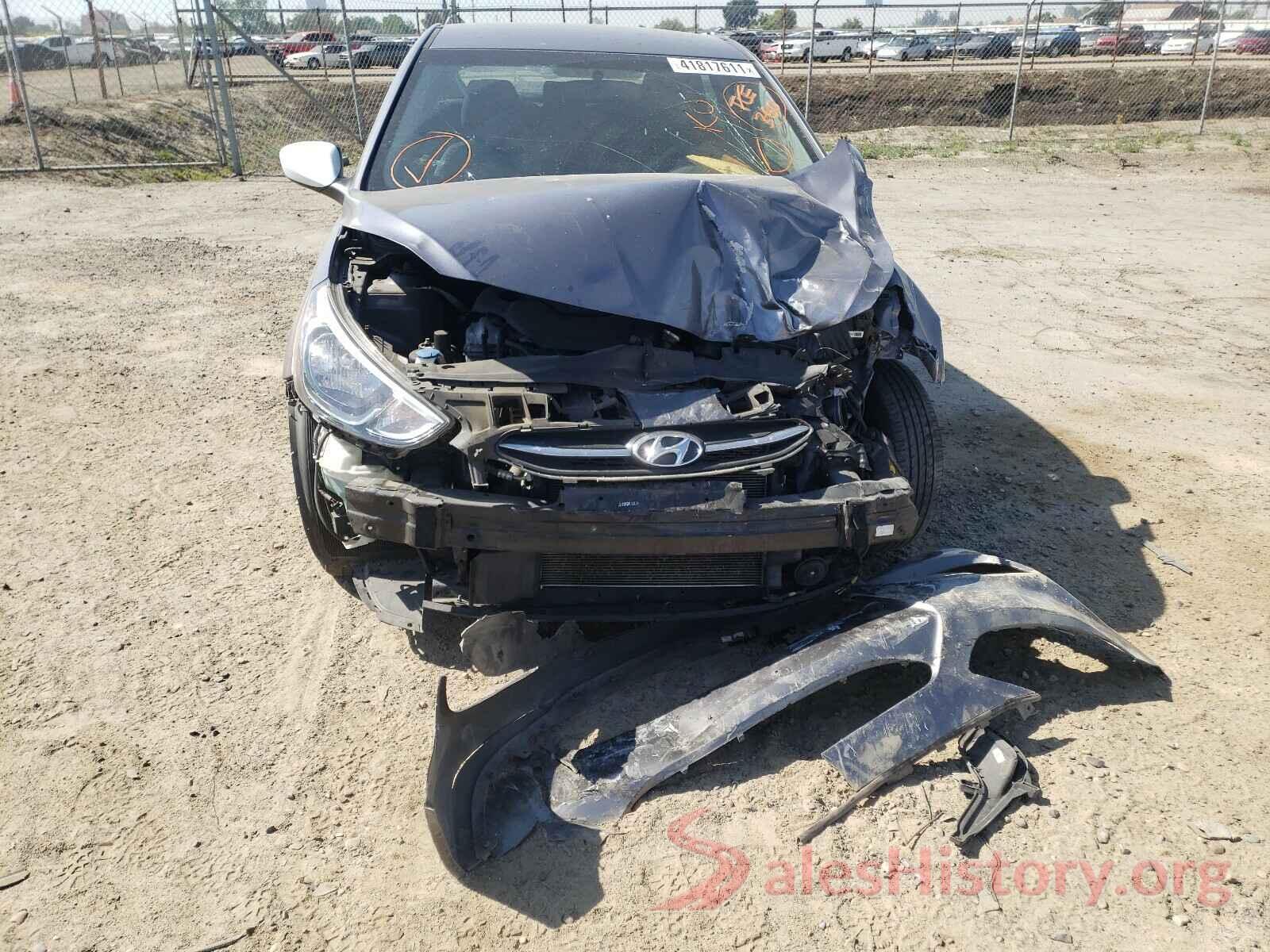 KMHCT5AE9GU251416 2016 HYUNDAI ACCENT