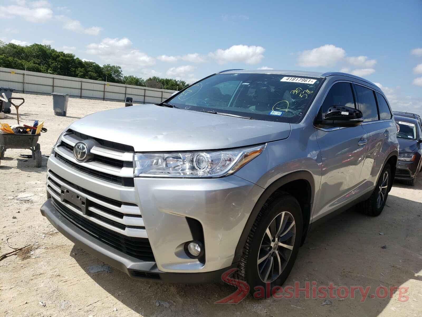 5TDKZRFH4KS367578 2019 TOYOTA HIGHLANDER