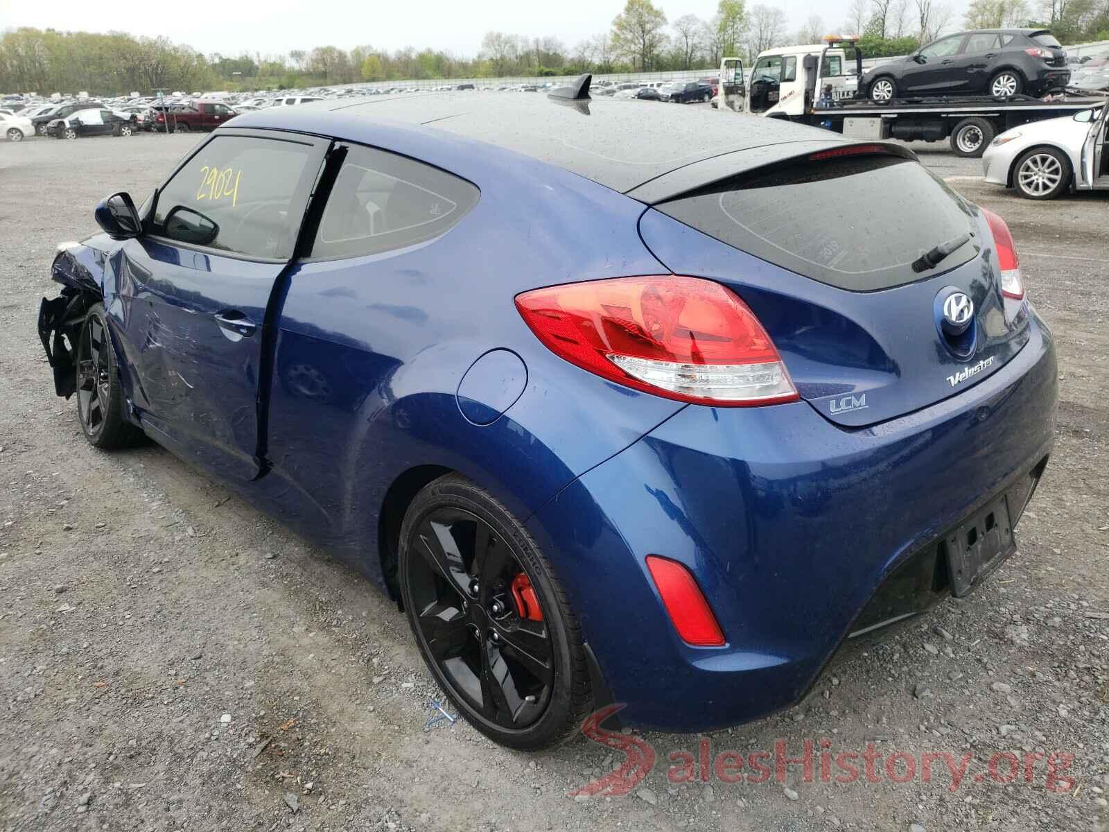 KMHTC6AD2HU324351 2017 HYUNDAI VELOSTER