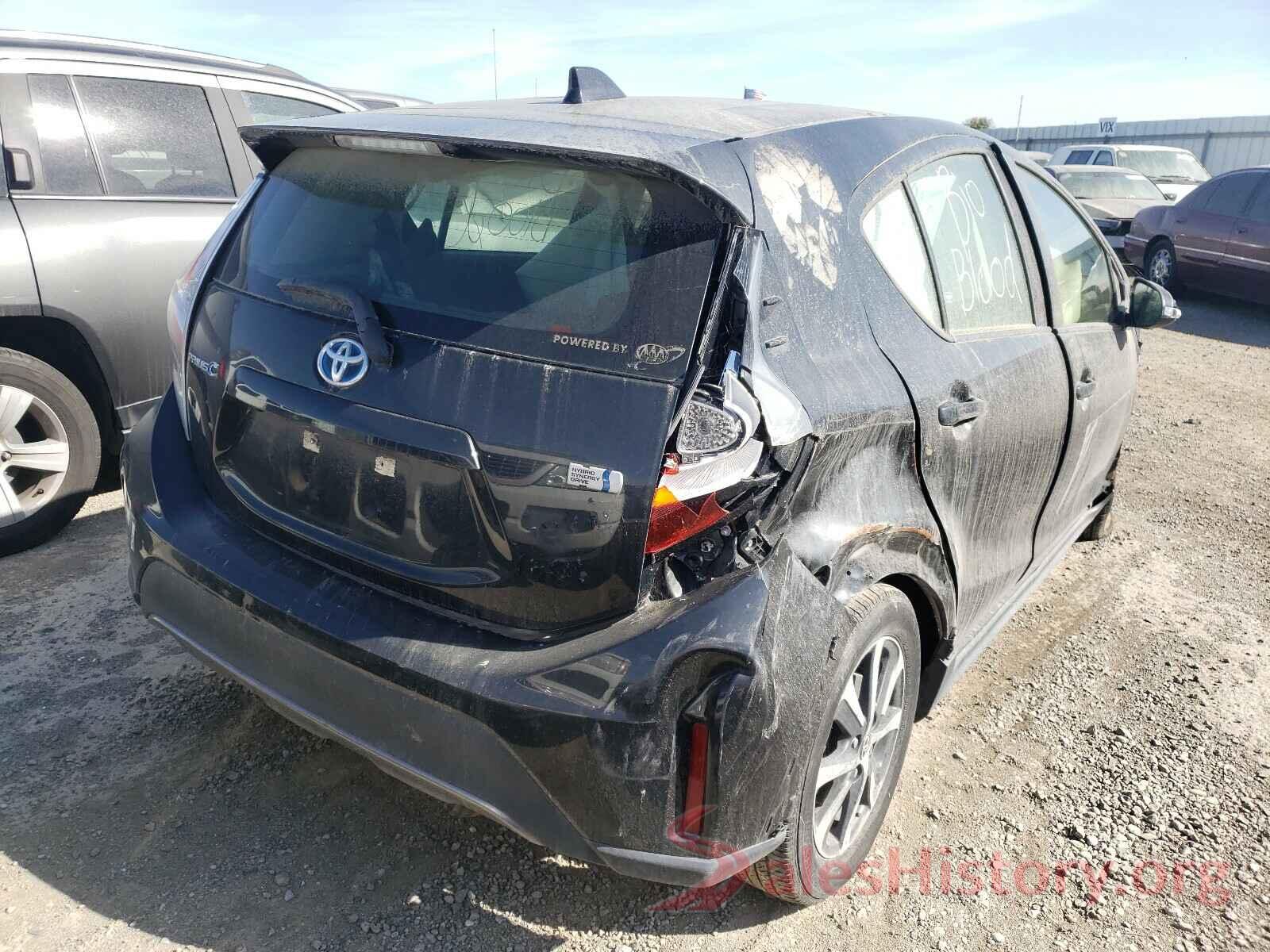 JTDKDTB38J1606843 2018 TOYOTA PRIUS