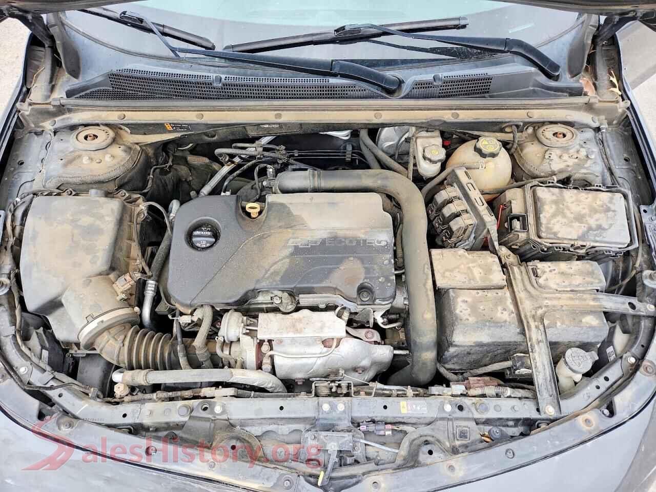 2017 CHEVROLET MALIBU VIN 1G1ZE5ST6HF120822, VIN plate