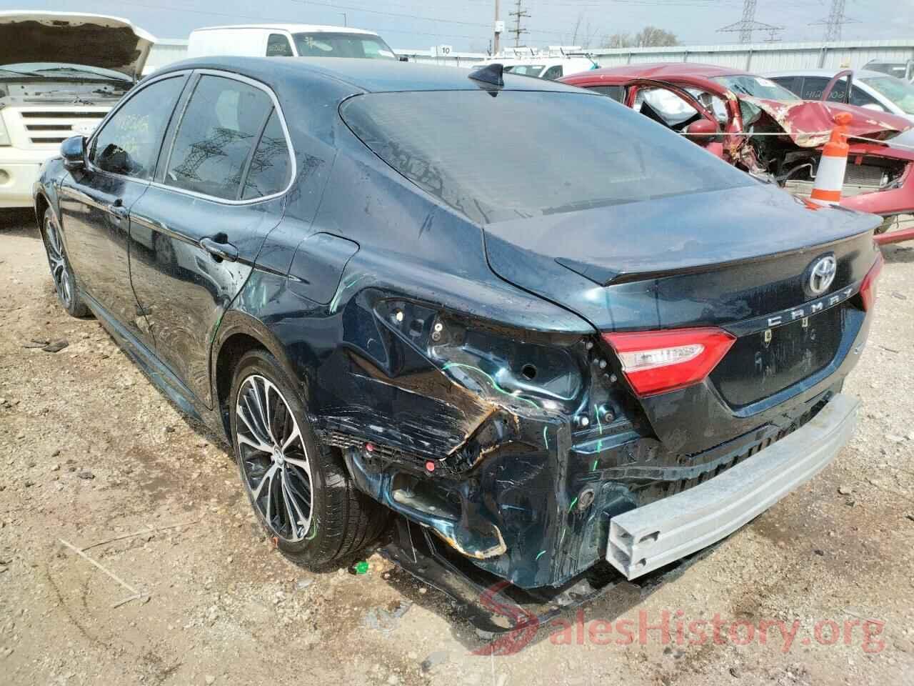 4T1B11HK8KU280839 2019 TOYOTA CAMRY