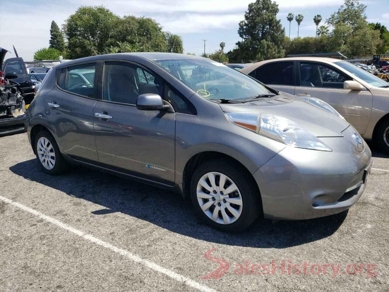 1N4AZ0CP7GC308008 2016 NISSAN LEAF