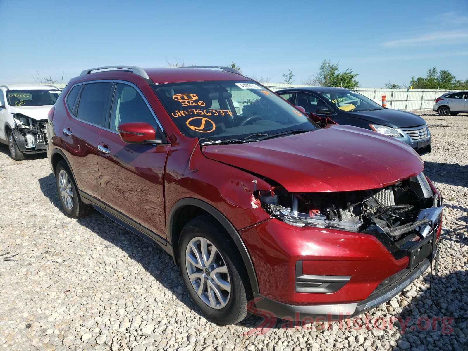 5N1AT2MT0JC756337 2018 NISSAN ROGUE