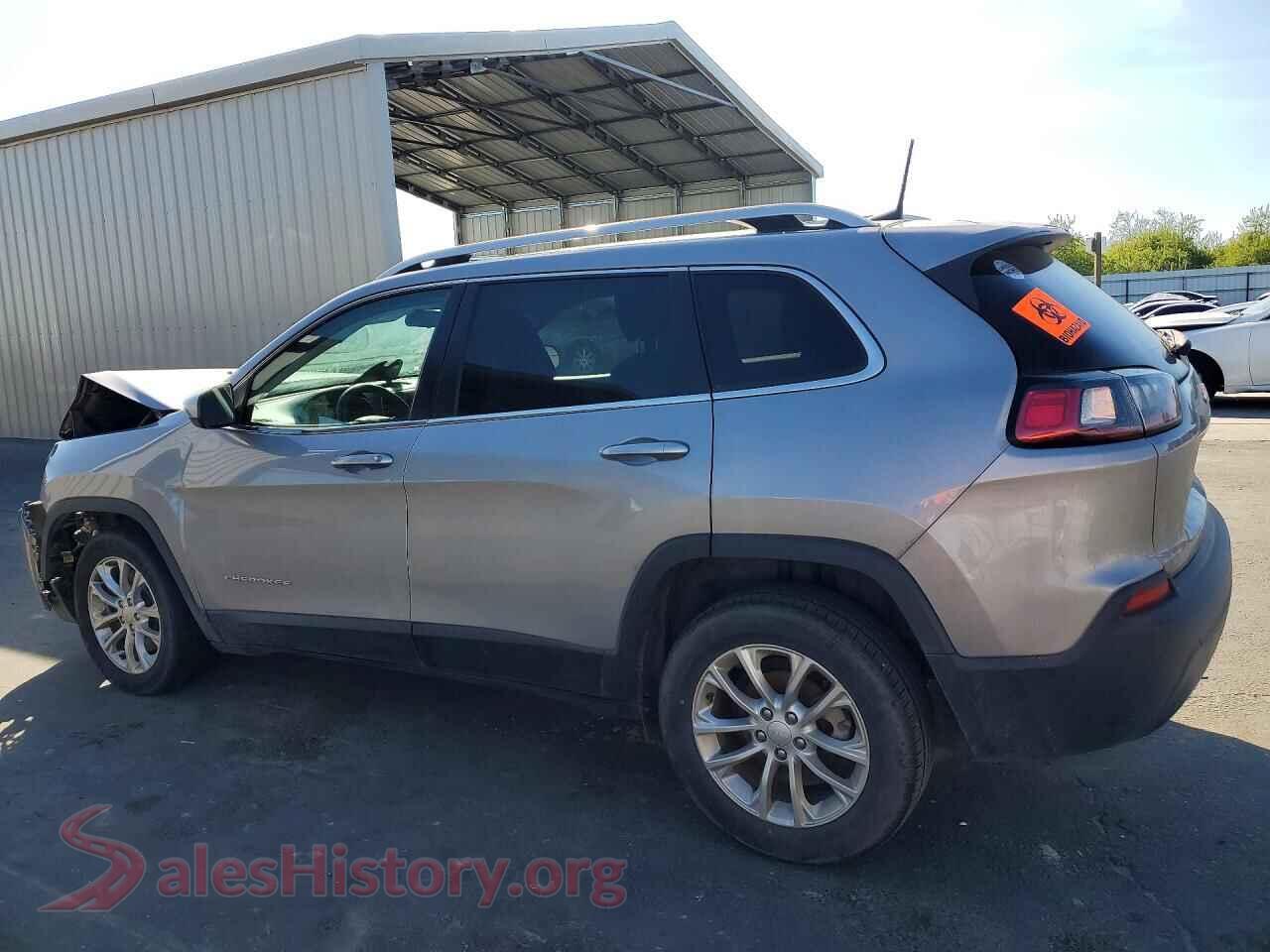 2019 JEEP CHEROKEE VIN 1C4PJLCB5KD308500, front view