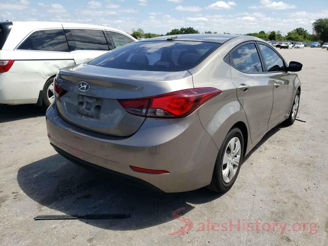 5NPDH4AE6GH781972 2016 HYUNDAI ELANTRA