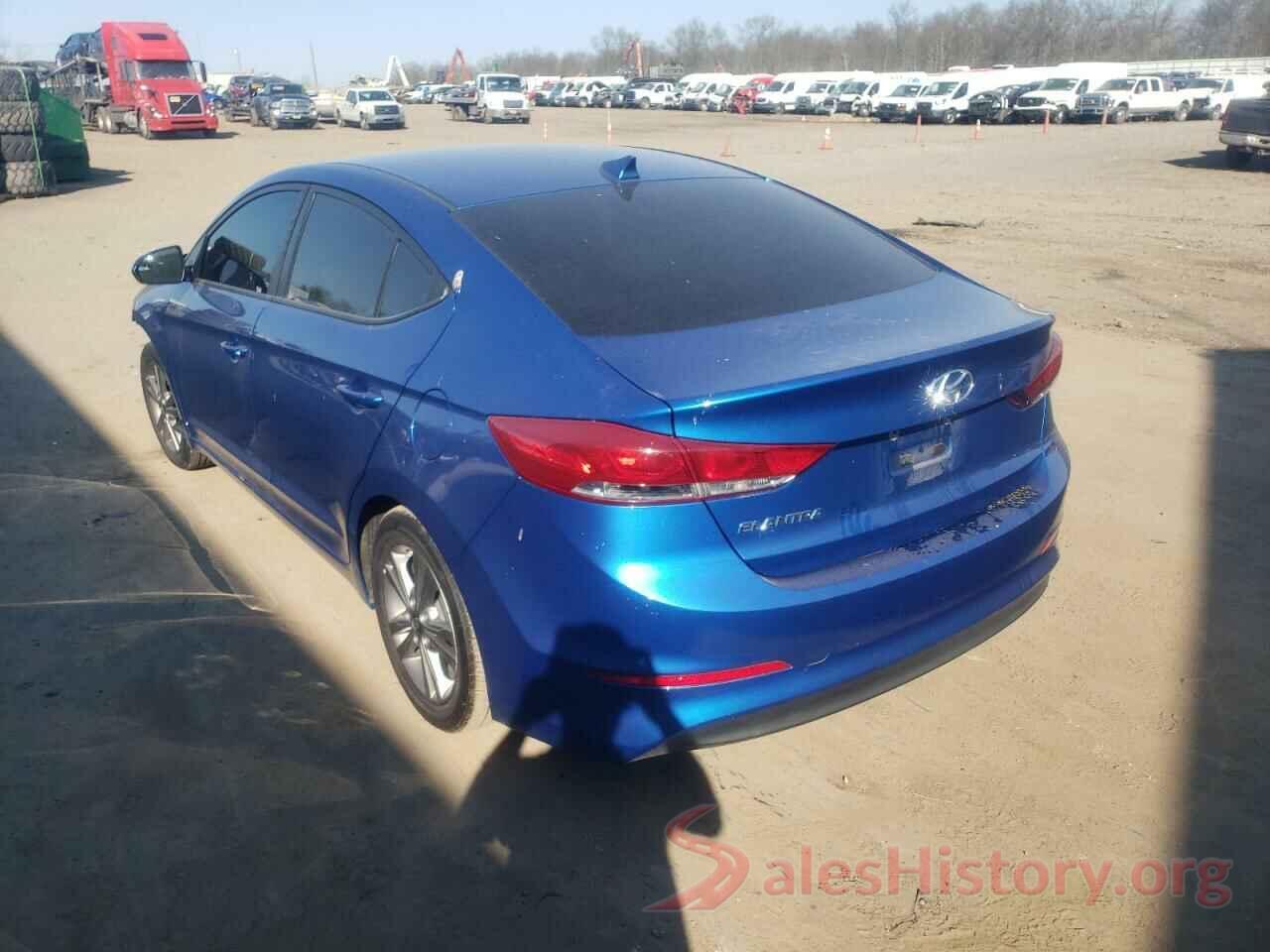 5NPD84LF0HH129629 2017 HYUNDAI ELANTRA